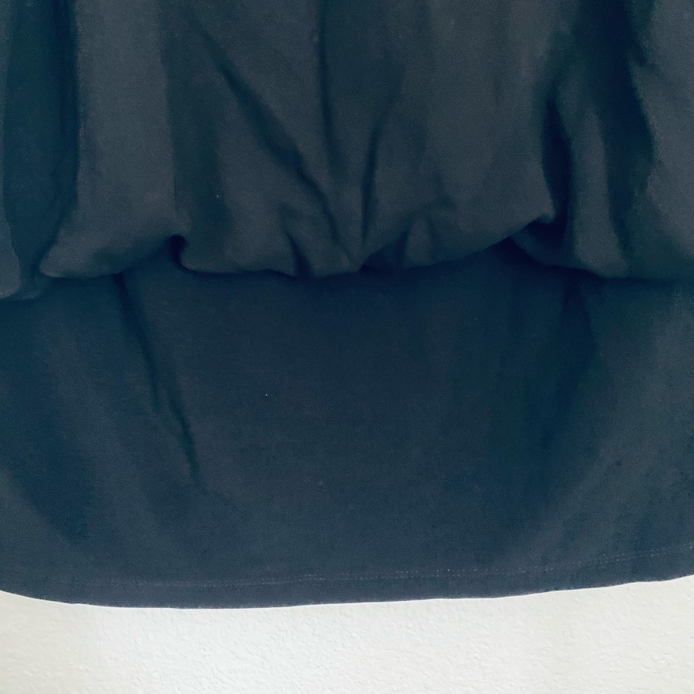 Coco Bianco Black Sheer Blouse - Picture 2 of 10
